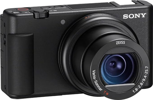 Sony ZV-1 Digital Camera for Content Creators, Vlogging and YouTube with Flip Screen, Built-in Microphone, 4K HDR Video